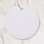 Ice Cream Theme Bedankt Bedankjes Labels (Achterkant)