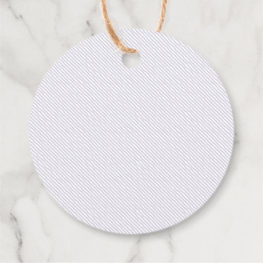 Ice Cream Theme Bedankt Bedankjes Labels (Achterkant)