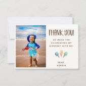 Ice Cream Theme Bedankt voor je foto (Voorkant)