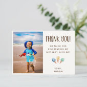 Ice Cream Theme Bedankt voor je foto (Staand voorkant)