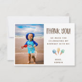 Ice Cream Theme Bedankt voor je foto (Voorkant)