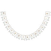 Ice Cream Theme Birthday Party Bunting Flags Vlaggetjes (Alle)