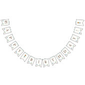 Ice Cream Theme Birthday Party Vlaggetjes (Alle)