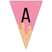 Ice Cream Theme Party Vlaggetjes (Derde vlag)