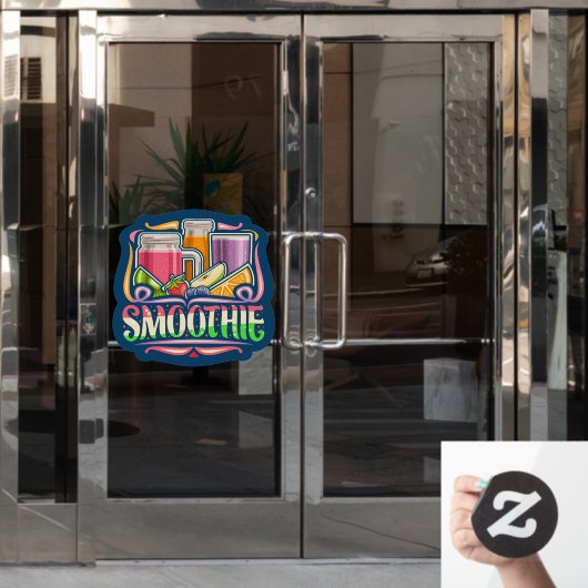 Ice Cream Theme - Zo lekker! Raamsticker (Kantoordeur)