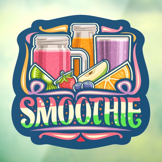 Ice Cream Theme - Zo lekker! Raamsticker (Vel 3)