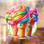 Ice Cream Theme - Zo lekker! Raamsticker (Vel 2)
