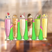 Ice Cream Theme - Zo lekker! Raamsticker (Vel 2)