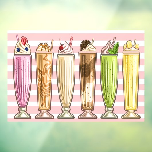 Ice Cream Theme - Zo lekker! Raamsticker (Vel 3)