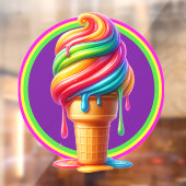 Ice Cream Theme - Zo lekker! Raamsticker (Vel 2)