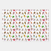 Ice Cream Thmed Birthday Inpakpapier Vel (Voorkant 3)