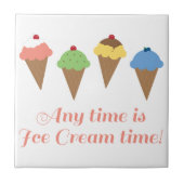 Ice Cream Time Tegeltje (Voorkant)
