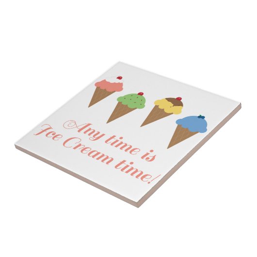 Ice Cream Time Tegeltje (Zijkant)