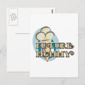 Ice Cream Toekomst Mama Tshirts en geschenken Briefkaart (Voorkant / Achterkant)
