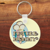 Ice Cream Toekomst Mama Tshirts en geschenken Sleutelhanger (Voorkant)