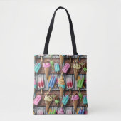 Ice Cream Tote Tote Bag (Voorkant)