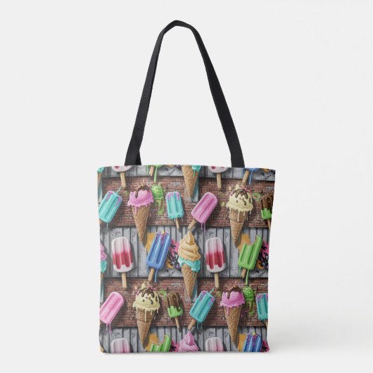 Ice Cream Tote Tote Bag (Achterkant)