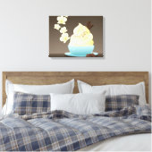 Ice Cream Treat Canvas Afdruk (Insitu (Slaapkamer))