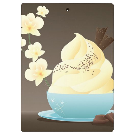 Ice Cream Treat Klembord (Achterkant)