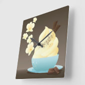 Ice Cream Treat Vierkante Klok (Hoek)