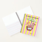 Ice Cream Treats 8,5 "x 11" spiraal Notitieboek (Binnen)