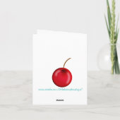 Ice Cream Treats briefkaart (Achterkant)