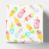 Ice-cream trendy aquarel ontwerp. bedankdoosjes (Bovenkant)