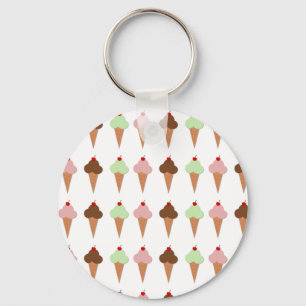 Ice Cream Trio Sleutelhanger