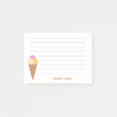 Ice Cream Triple Scoops Post-it® Notes (Voorkant)