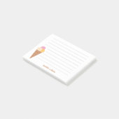 Ice Cream Triple Scoops Post-it® Notes (Schuin)