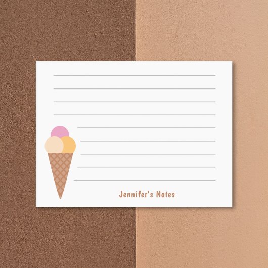 Ice Cream Triple Scoops Post-it® Notes