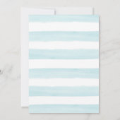 Ice Cream Truck, 1e verjaardag nodigt Jongen Scoop Kaart (Achterkant)