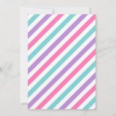 Ice Cream Truck 3 Scoops of Fun 3rd Birthday Kaart (Achterkant)