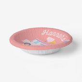 Ice Cream Truck Birthday Party Papieren Kommen (Gebogen)