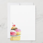 Ice Cream Truck Birthday Uitnodiging (Achterkant)