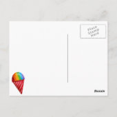 Ice Cream Truck Briefkaart (Achterkant)