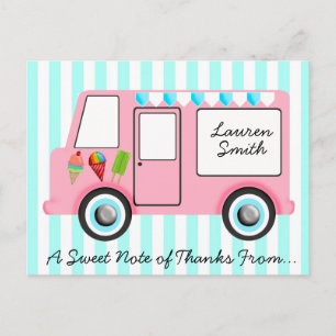 Ice Cream Truck Briefkaart