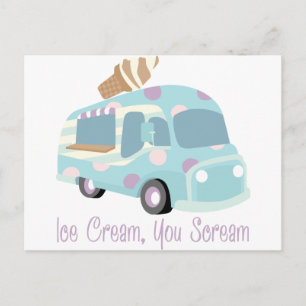 Ice Cream Truck Briefkaart