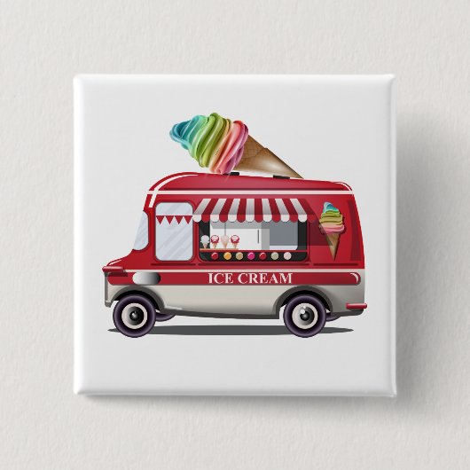 Ice Cream Truck button (Voorkant)
