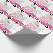 Ice Cream Truck Cadeaupapier (Hoek)