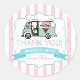 Ice Cream Truck Dank u Stickers