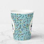 Ice Cream Truck Design Birthday Papieren Bekers (Rechts)