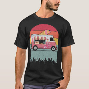 Ice Cream Truck Driver Dessert meditatie T-shirt
