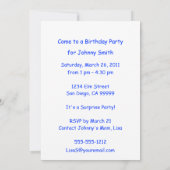 Ice Cream Truck in Street Kaart (Achterkant)