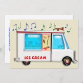 Ice Cream Truck Kaart (Voorkant / Achterkant)