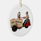 Ice Cream Truck Keramisch Ornament (Rechts)
