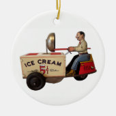 Ice Cream Truck Keramisch Ornament (Voorkant)