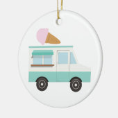 Ice Cream Truck Keramisch Ornament (Links)