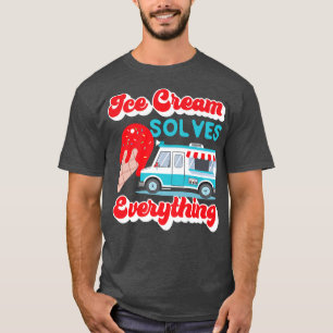 Ice Cream Truck-ontwerp voor Ice Cream Lover T-shirt