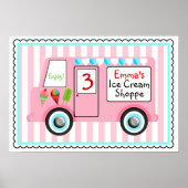 Ice Cream Truck Poster (Voorkant)